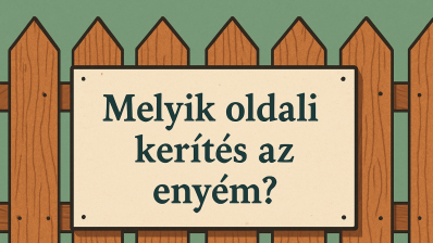 Melyik oldali kerítés az enyém, avagy a jobb oldali kerítés jogszabály